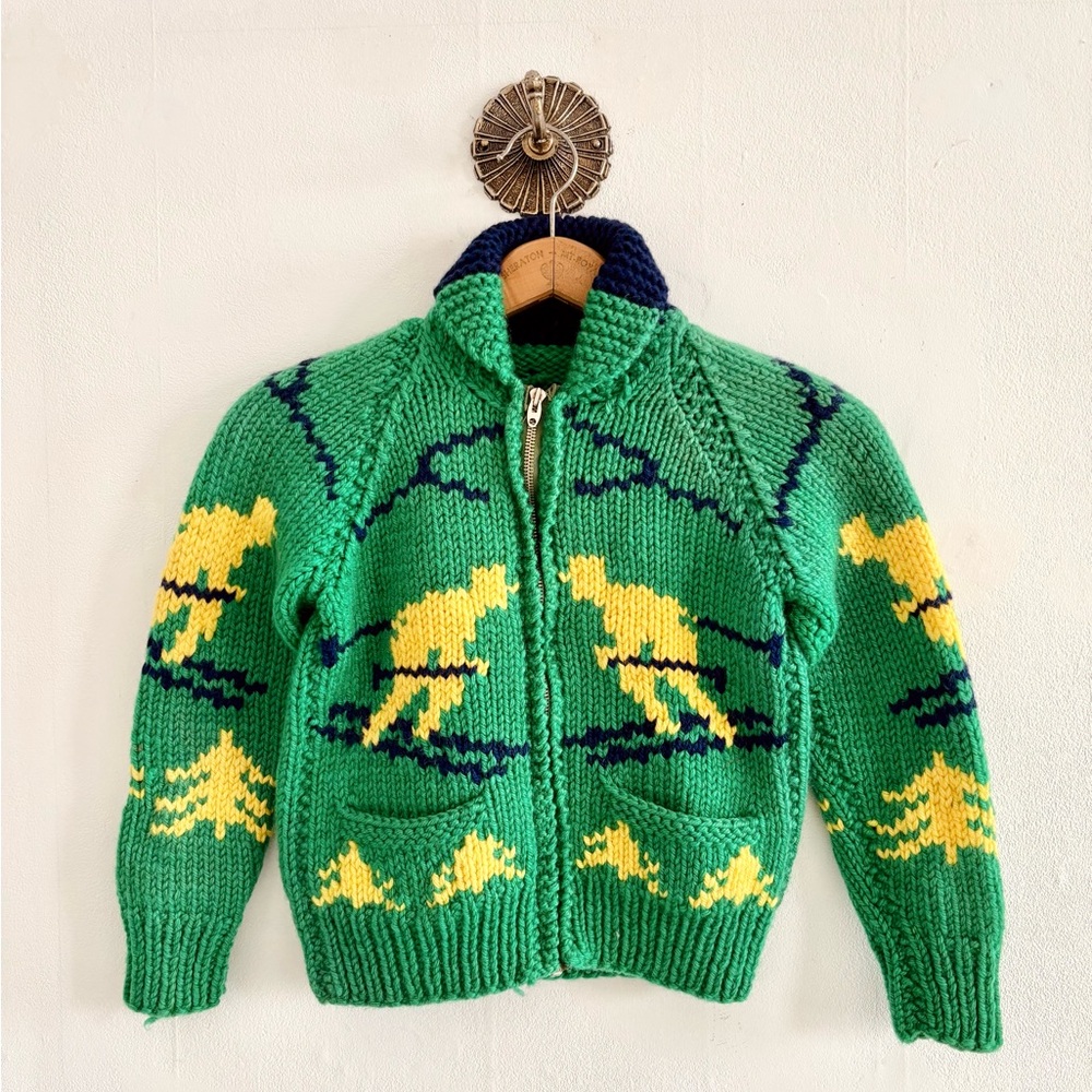 1960's Skier (Green) Mary Maxim